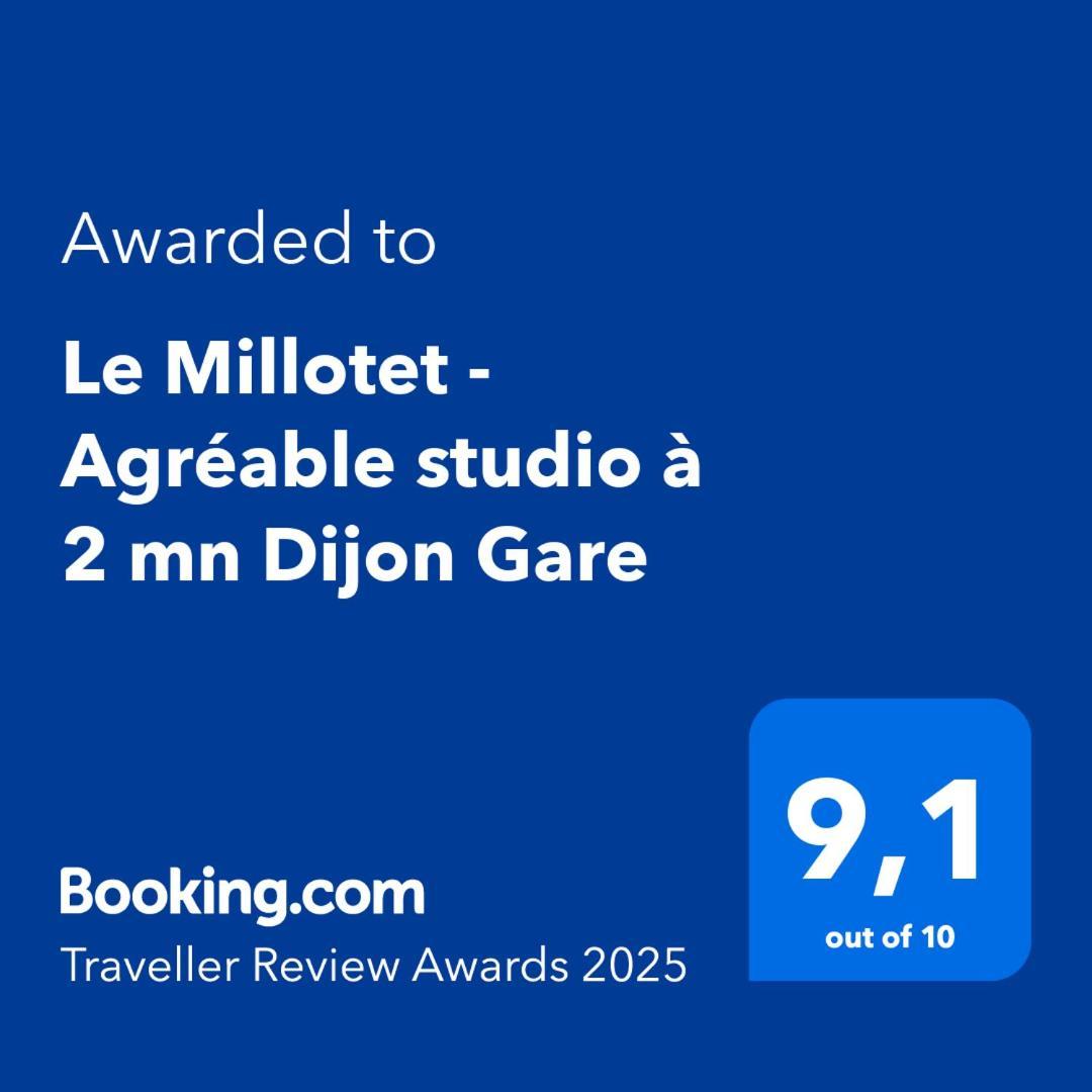 Le Millotet - Agreable Studio A 2 Mn Dijon Gare 외부 사진